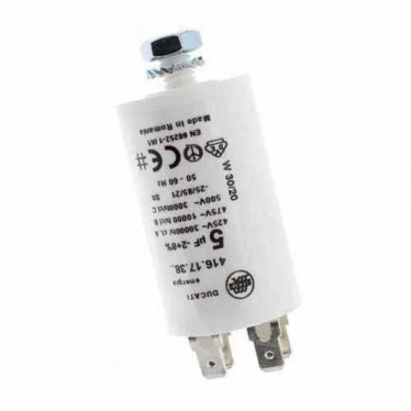 Конденсатор 5uF для пральної машини Ariston, Indesit C00105360