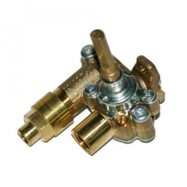 Кран газовый конфорки (правой задней) для варочной поверхности Gorenje 641238