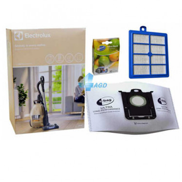 Мішок ESKD9 тканинний (4шт. + 2 фільтри та ароматизатор) для пилососу Electrolux 9001684795