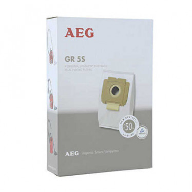 Мішок GR5S тканинний (8шт. та 2 фільтри мотора) для пилососу Electrolux 9002565407