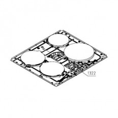 Модуль керування (плата індикації) для варильної поверхні Gorenje 900048