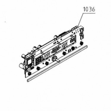 Модуль керування з дисплеєм (таймер) для духової шафи Gorenje 875128