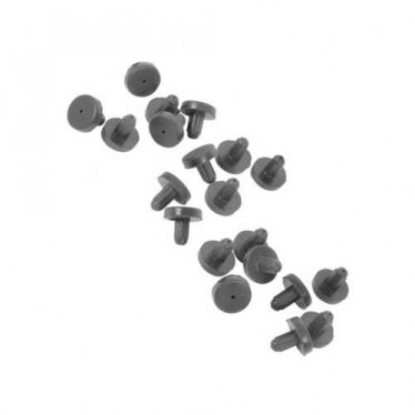 Ніжка решітки гумова (прокладка 20шт.) для газової варильної поверхні Electrolux 50280807004