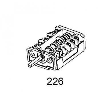 Переключатель режимов духовки (2+0) для плиты Electrolux 8085058017