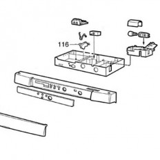 Вмикач/вимикач освітлення (кінцевик) для морозильної камери Electrolux 2059856019